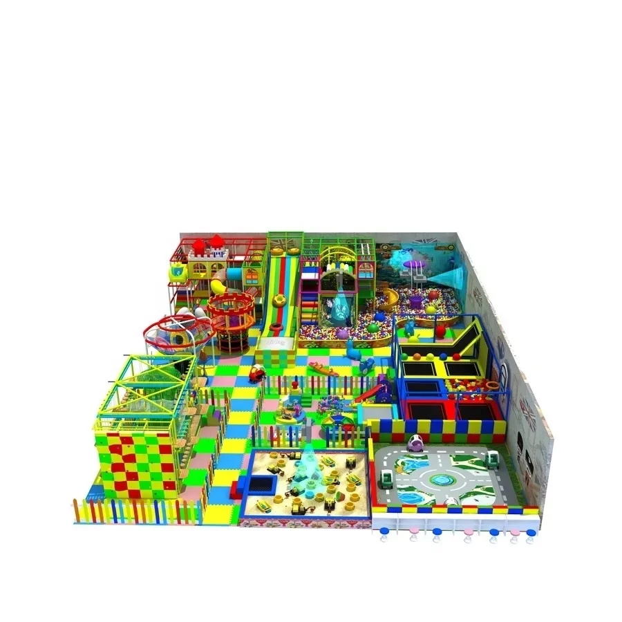 2020 New Design indoor water park kids play house indoor play structure for sale