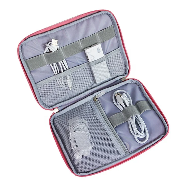 Universal tech accessories case bag Electronics Accessories Organizer Portable Digital Gadget Case