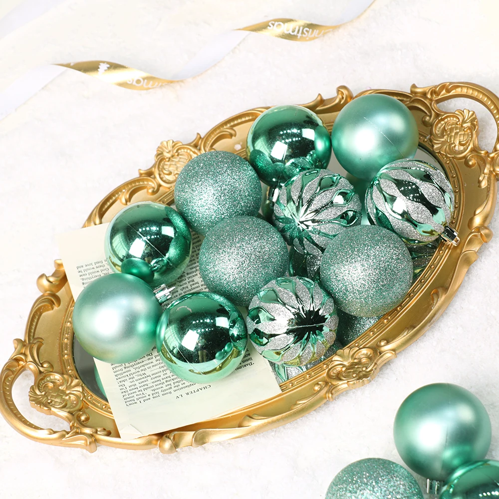 24Pcs Christmas Balls Ornaments for Xmas Christmas Tree - Shatterproof Christmas Tree Decorations Hanging Ball for Holiday