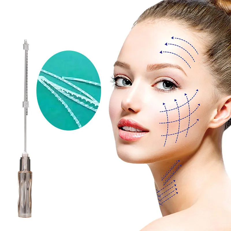 China factory Cog 4D blunt needle face check breast buttock lift pcl thread