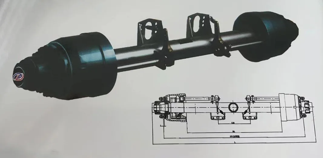 Chinese manufacturers directly sell high-quality low plate series axles