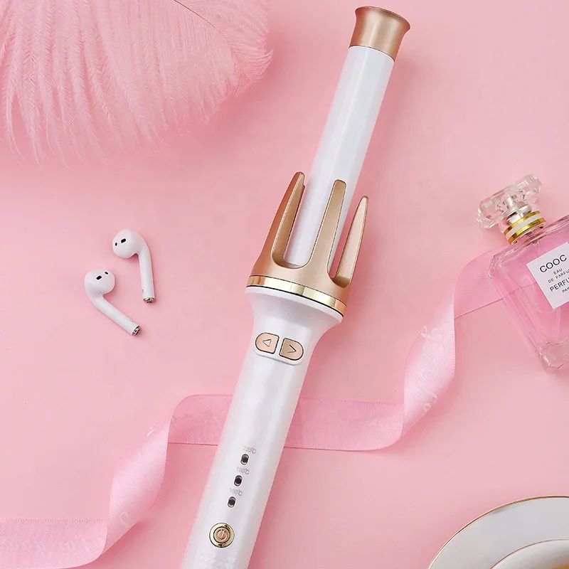 Customized wholesale ladies home styling anti-scalding curling iron
