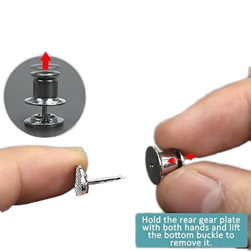 Detachable universal fixed button Hook Adjustable jeans sewing-free waist clothes buttons Big Hook and Bar