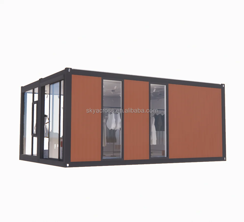 Quick container installation luxury department store clothing store coffee house practical office home stay small house