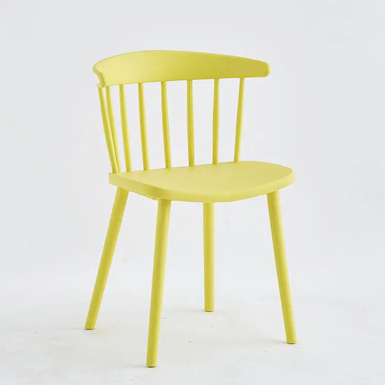 Cheap Price Wholesale Nordic Designer Restaurant Dinner Chair Comfortable PP Plastic Dining Chair