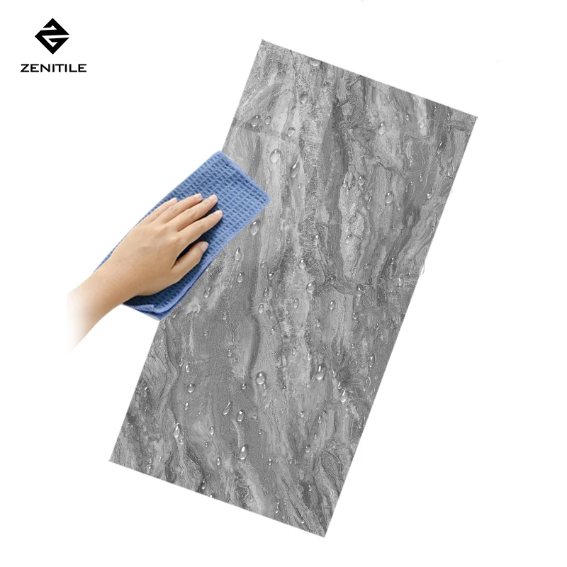 Popular And Widely Used Glossy Wear Resistant Non Slip Floor Tiles For Bathroom Inkjet Polished Square Tiles