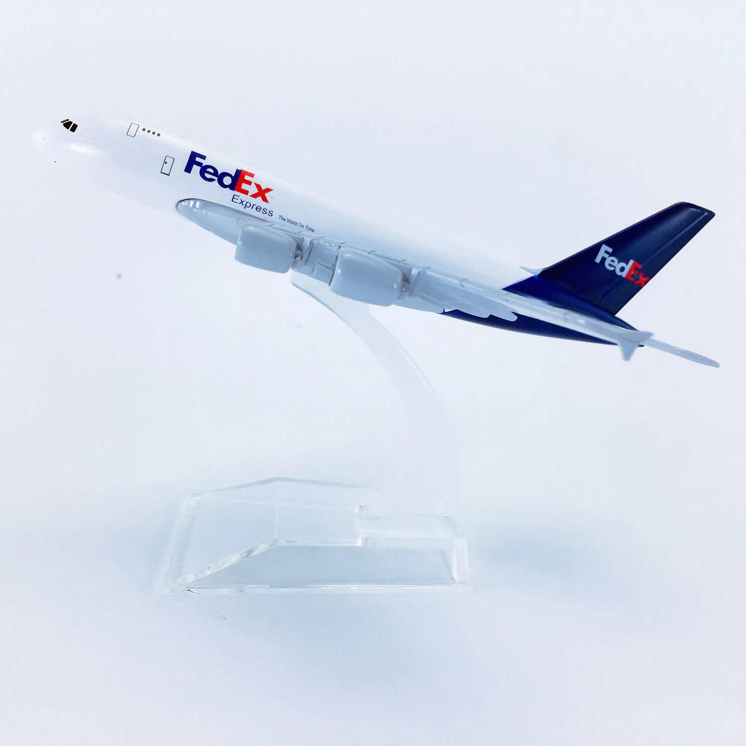 16cm 1/400 Scale FedEx Airlines Airbus 380 Diecast A380 Plane Alloy Airplane Model