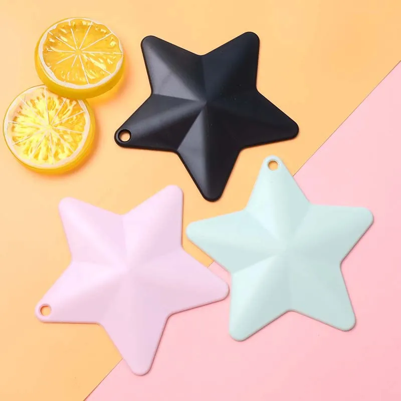 MU New Five pointed Star Makeup Mirror Portable Small Star Cute Beauty Mirror Plastic Hanging Mirror