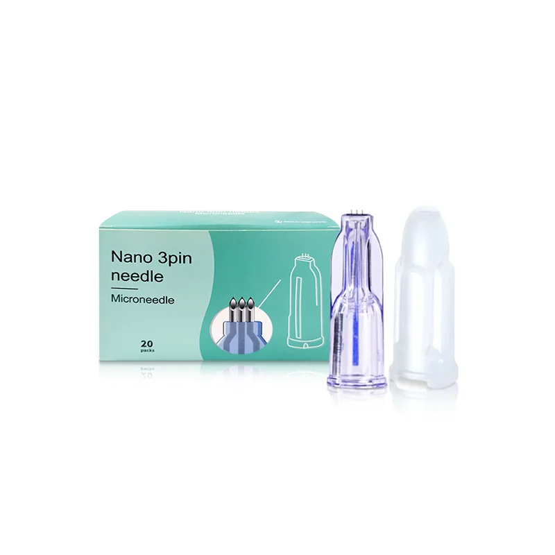 wholesale micro facial multi injector nanosoft 34G 1.2mm mesotherapy 3pins