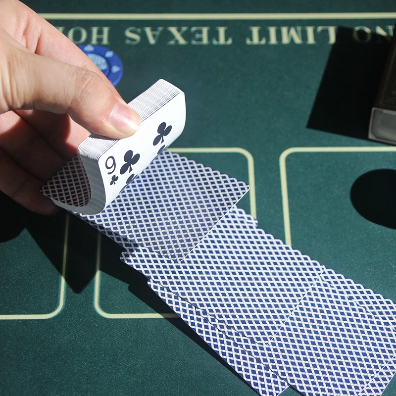 Customized  Specializing In The Production Of Durable Recyclable Waterproof Playing Cards Plastic High Quality Playing Cards