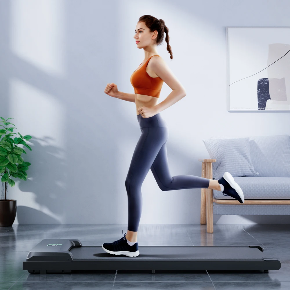 YPOO factory wholesale Multi-function foldable electric Treadmill Portable remote control running machine Fitness walking pad