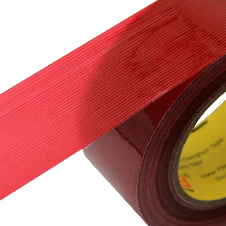 Fold Over Edge Elastic Furniture Binding Strapping Sealing Tape Fiberglass Adhesive Filament Tape