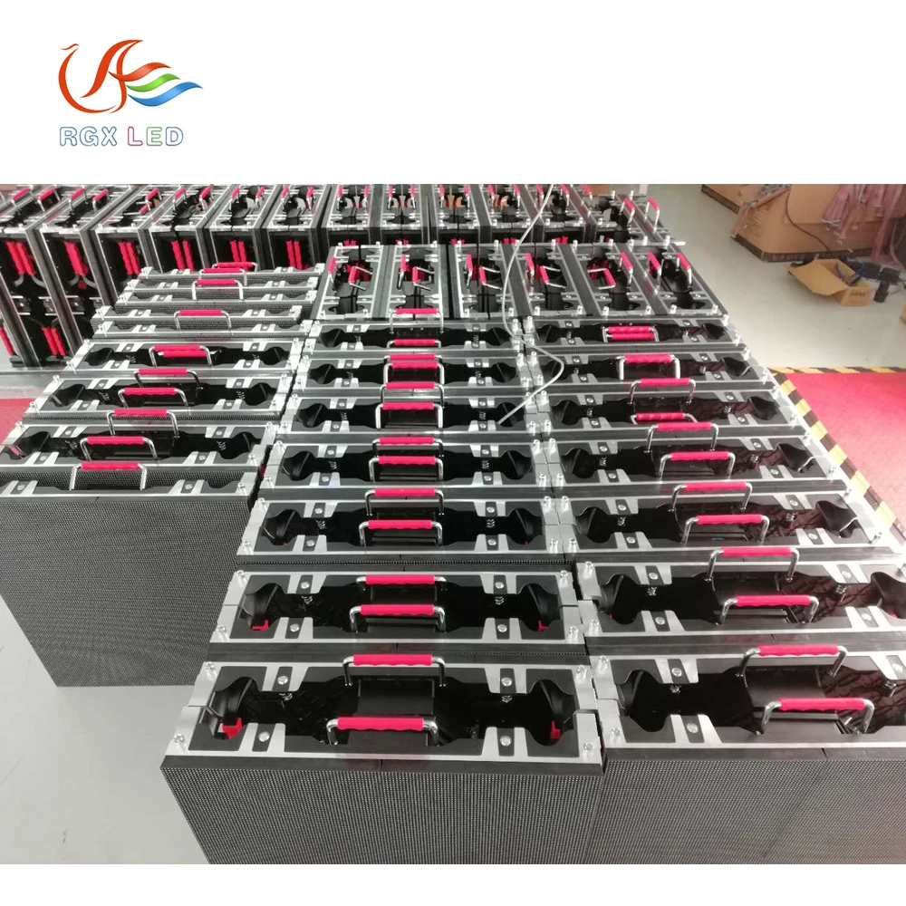 RGX Professional LED screen manufacture P3.91 500x500mm Stage Background Led Video Wall