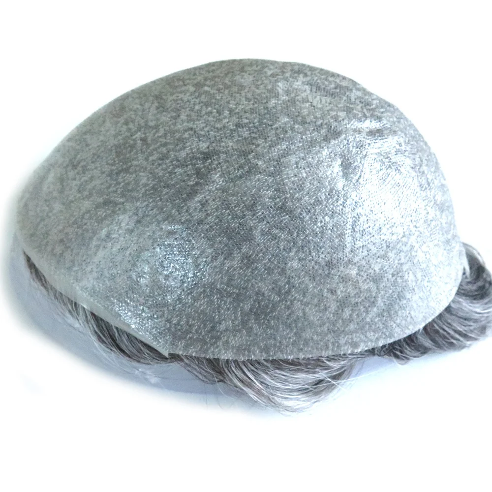 Thin Skin 0.04-0.05mm Bioskin Hair Toupee for Men