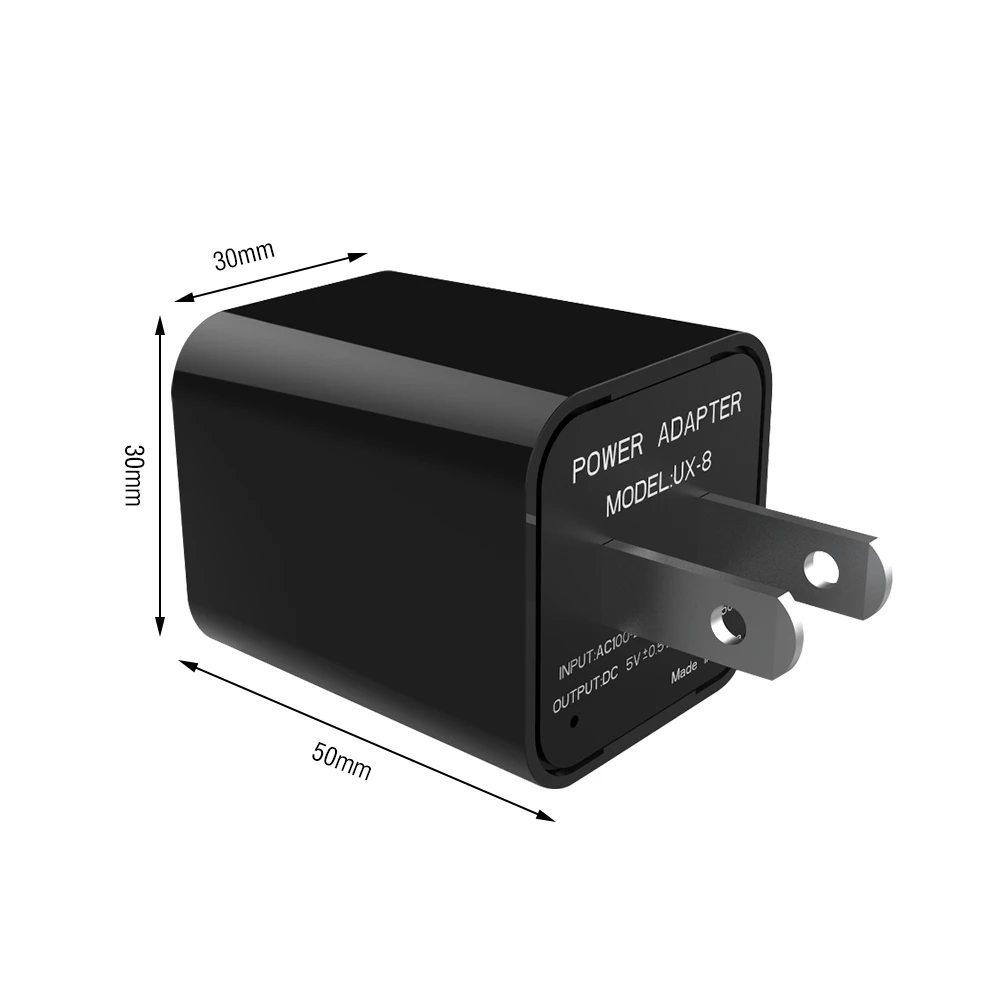 Camera USB Charger HD 1080P Nanny Cam with Motion Detection for Home Security