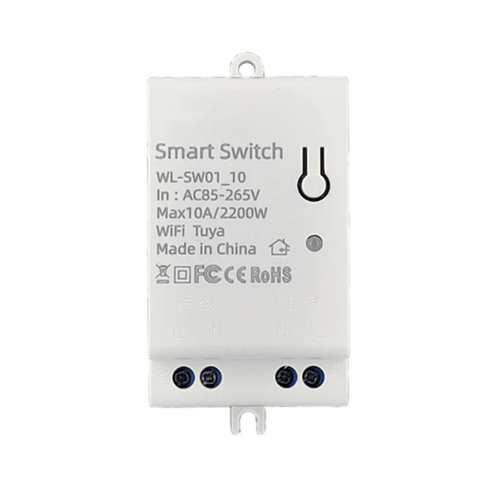 OEM Tuya Smart Switch 10A Relay Module Home Smart Life App Remote Control Switches Wifi Wall Switch