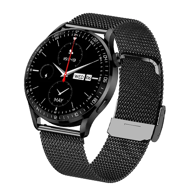 DINGFENG HD2 Men Smart Watch BT Calling Fitness Sport Watch Wireless Charging Waterproof iOS Android APP FitCloudPro Smartwatch