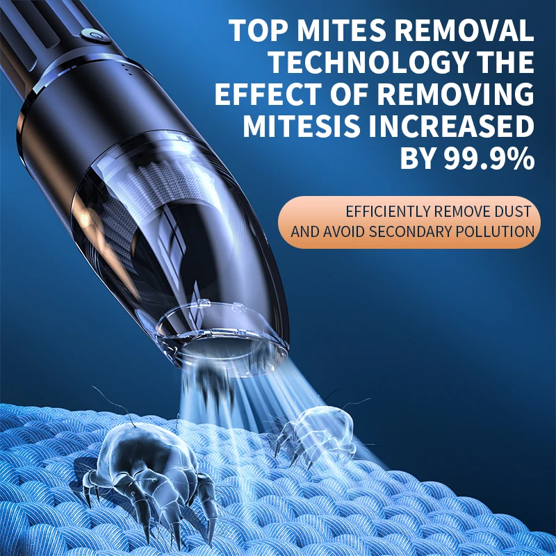 2 in 1 vacuum cleaner portable mini home and car car vacuum cleaner with battery industrial car vacuum cleaner Q19