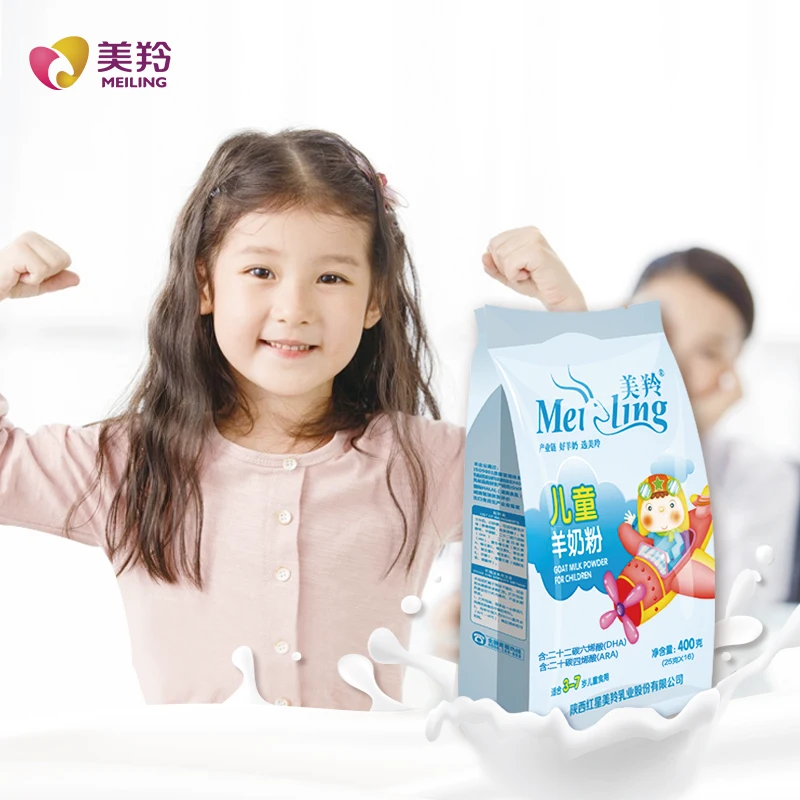 Instant premium children formula goat milk powder  for child 3-7 years old HALAL HACCO cert