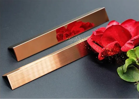 
Foshan outside corner guard stainless steel tire trim L shape wall guard decorative wall corner guards factory price 