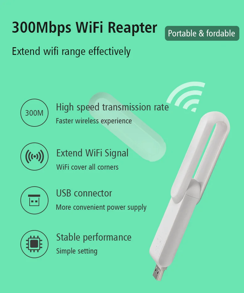 EDUP MT7628KN USB Wifi_Repeater_300mbps