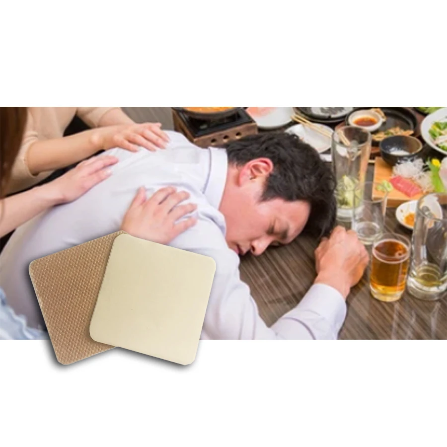 Custom Herbal Transdermal Anti Hangover Vitamin Patch Party Cure Patch