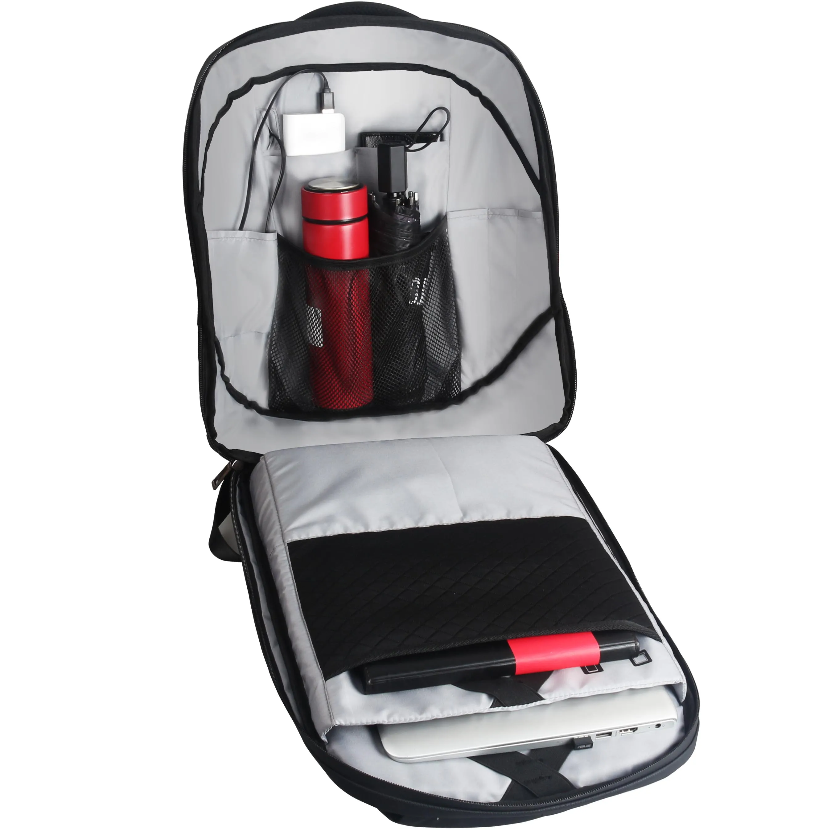 2020 Arctic Hunter Fashion High Quality WiFi Smart USB Charging Soft Shell Waterproof Control LED Screen Light Laptop Backpack