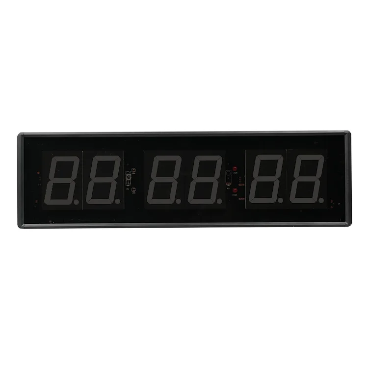 High quality 2.3 inch large gym digital clock remote led countdown timer for indoor gym training
