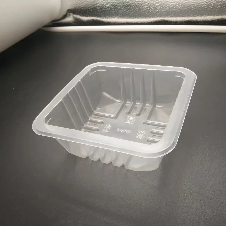 Microwave Oven Cpet Baking Plastic Tray Frozen Packaging Lunch Box Custom Plastic Cpet Food Tray