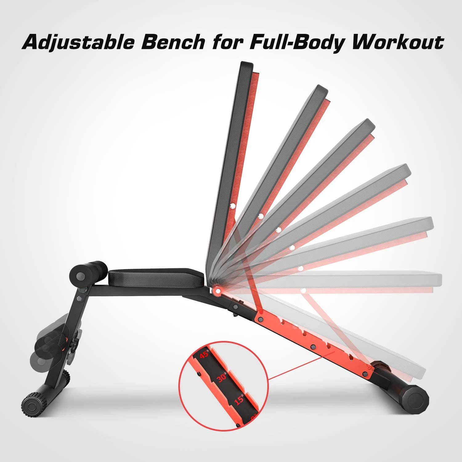 
Wholesale training gym foldable fitness Press Barbell Bed adjustable weight Lifting dumbbell bench 