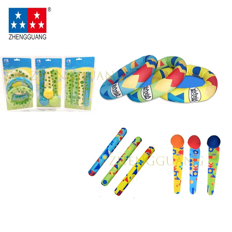 Zhengguang New Kids Summer Beach Toys Pool Swimming Toys Neoprene Dive Stick Neoprene Toy