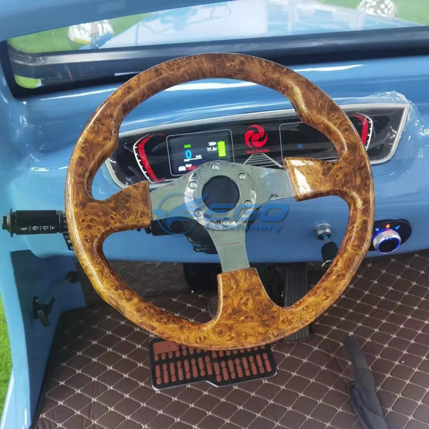 8/11 Seater Low Price Vintage Electric Retro Sedan Antique Classic Car Sightseeing Car Classic Bus