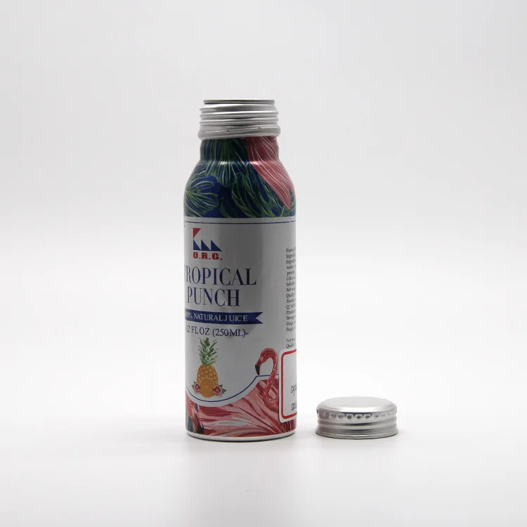 juice bottle beverage mini juice  stainless customized logo steel  empty customized logo  round bottles juice beverage bottle