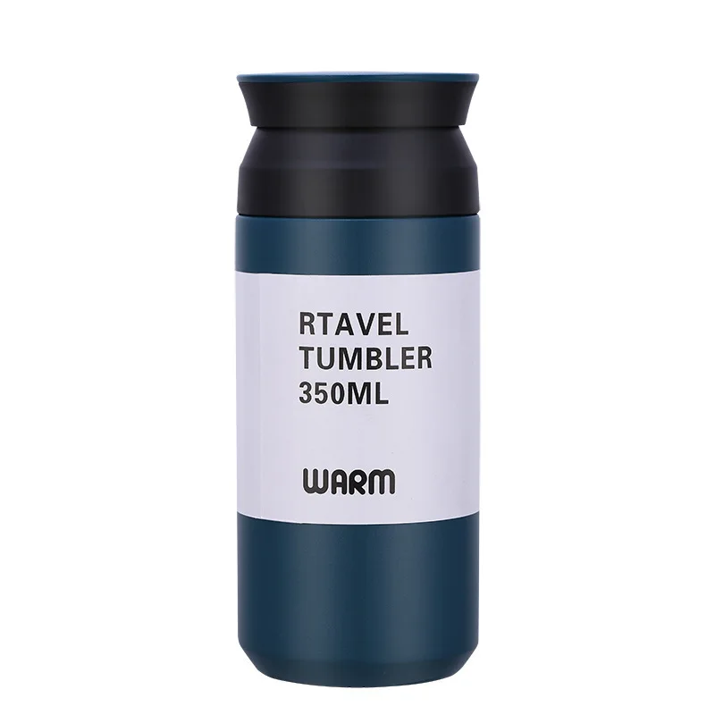 custom logo Eco-friendly 350 ml 500 ml Japan Style Stainless Steel Insulated Coffee travel tumbler with tea infuser