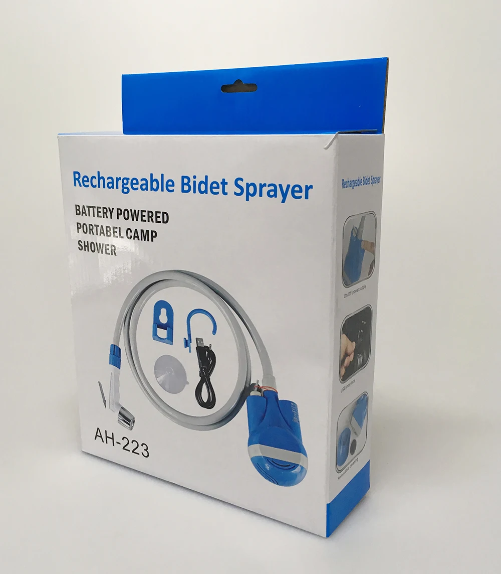 Персональная Мобильная ручная вагинальная шайба ручной Душ Shattaf набор портативный дорожный Туалет биде
