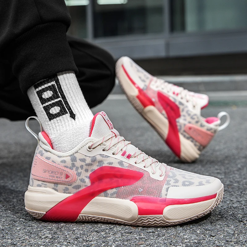 Professional shock absorption Sports Style Sneakers custom logo Running Basketball Shoes