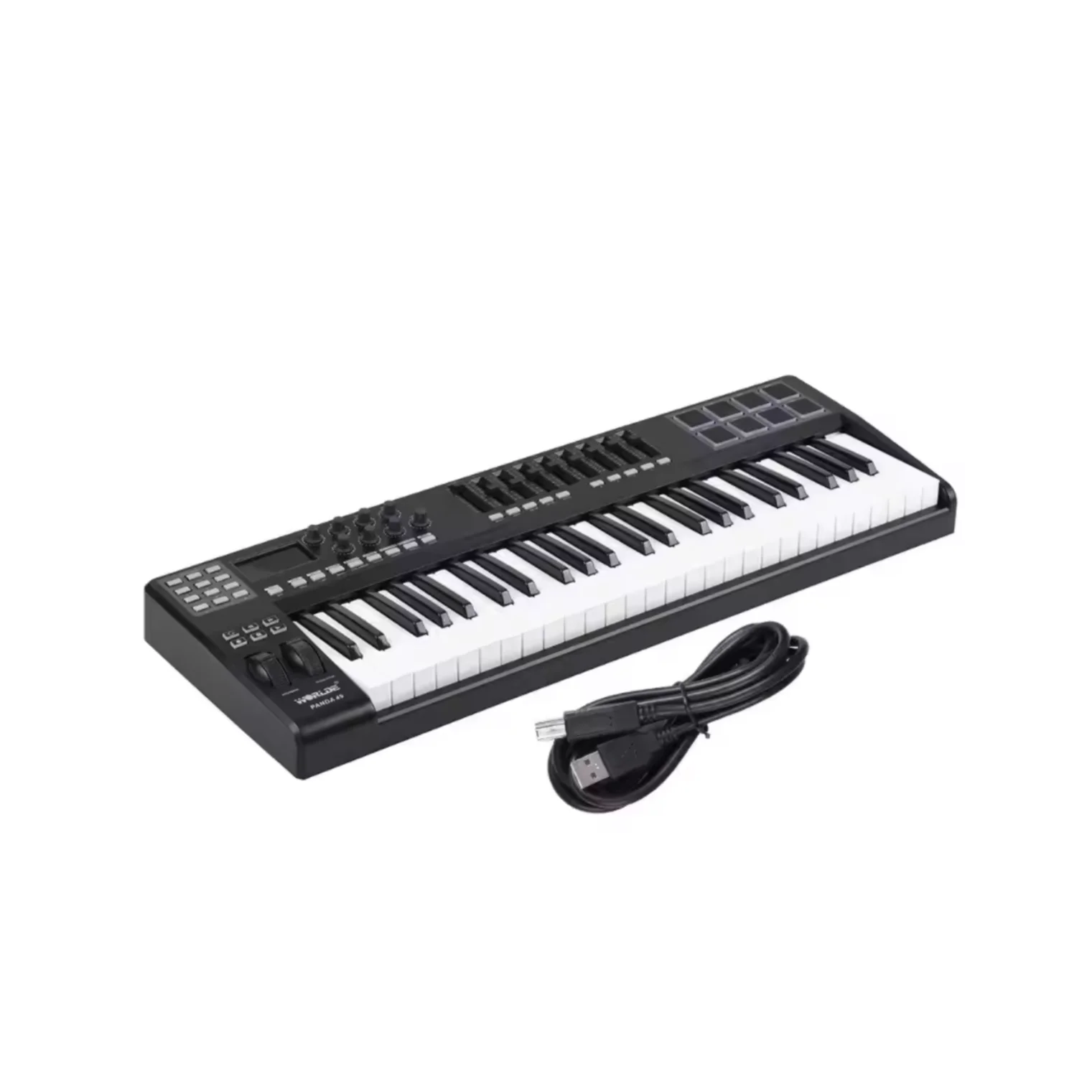 Worlde Panda 49 key Midi Keyboard Controller 49key usb music audio studio piano 49-key digital for musical instruments wholesale