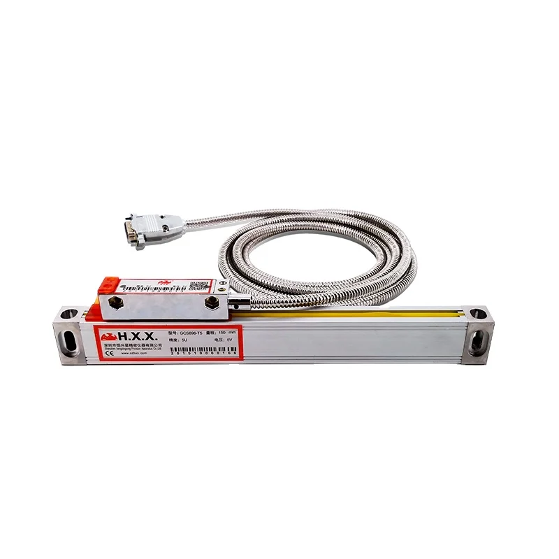 HXX High Quality Accuracy 50-1000mm 5um Linear Glass Scale For Lathe Milling Machine