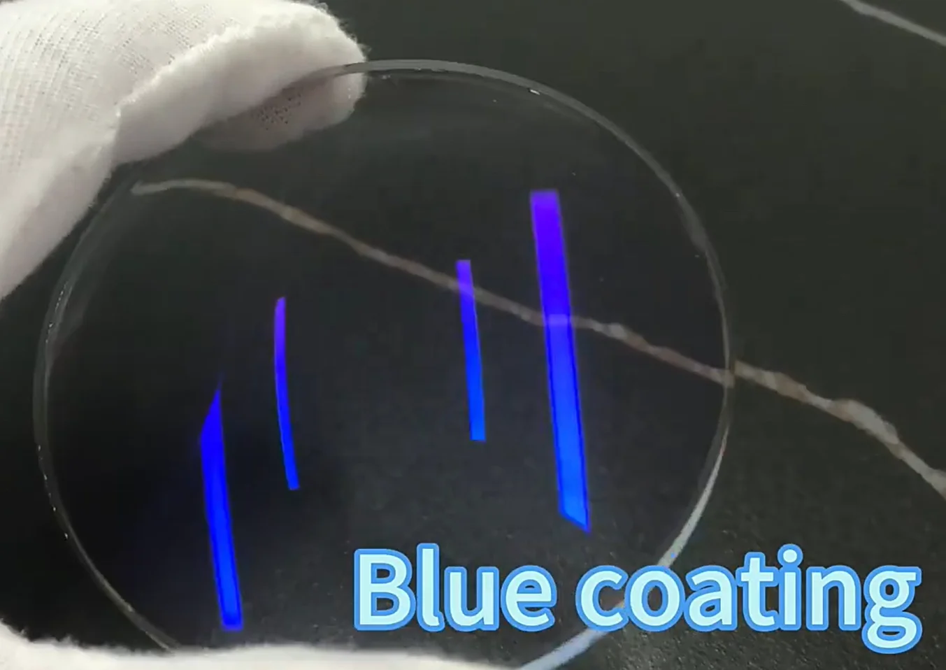 High Popularity  Optical Lenses  1.56/1.61/1.67 Blue Cut Photo Grey Round Top HMC Blue Coating Bifocal Lens