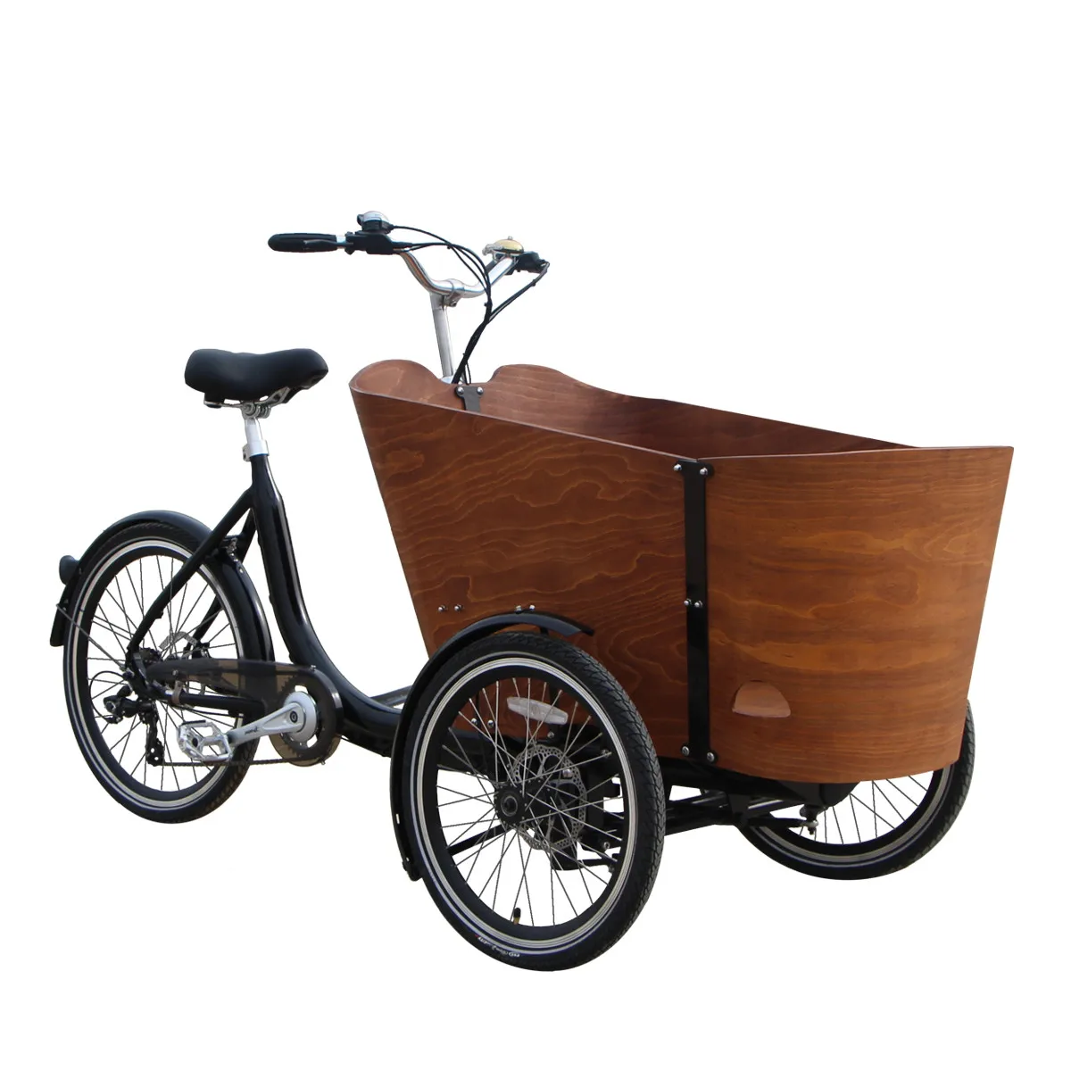 super quality 3 wheel cargo tricycles with wooden cabin for tuk tuk family cargo