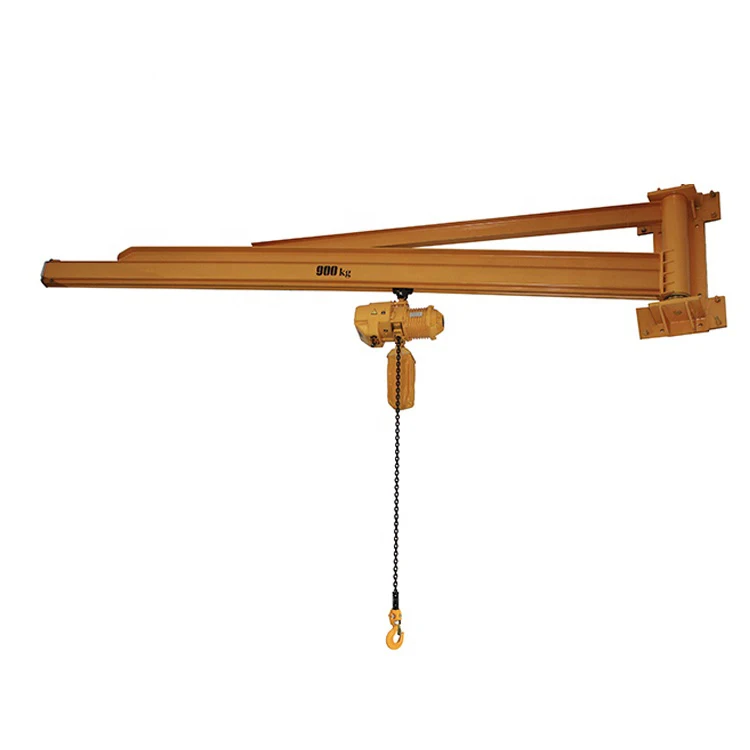 Anti-Derailment Device Workshop Wall Hanging Mounted Travelling Mobile Swing Cantilever Jib Crane