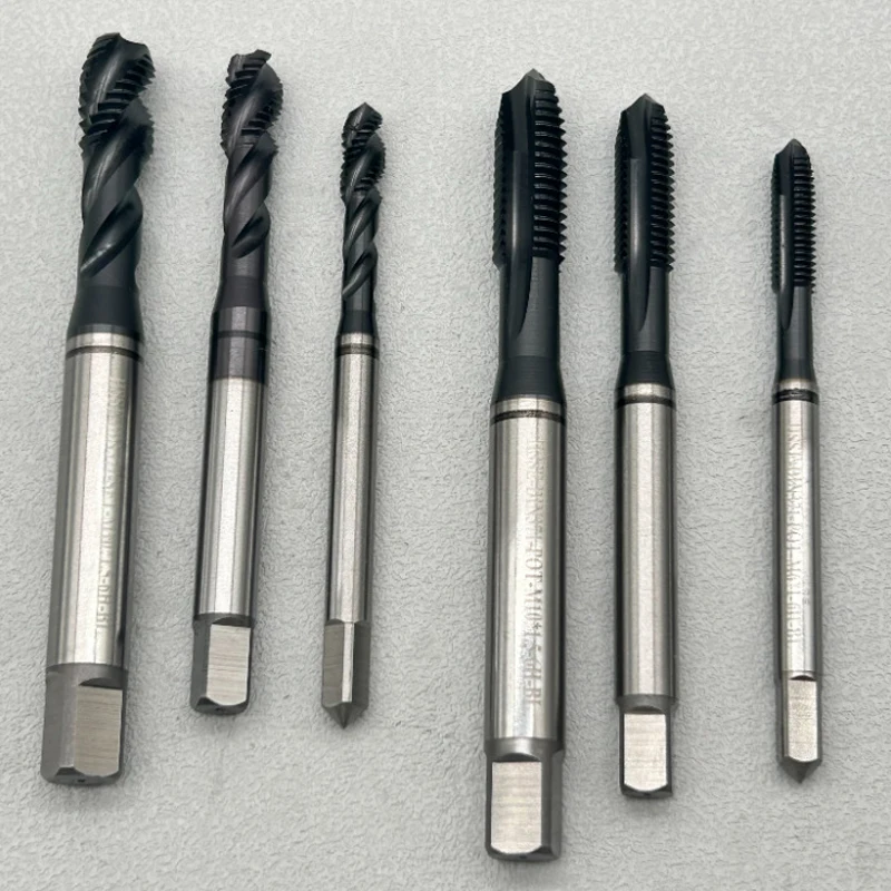 High Speed HSS  Cutting Tool Spiral Pointed  Machine Taps for threading