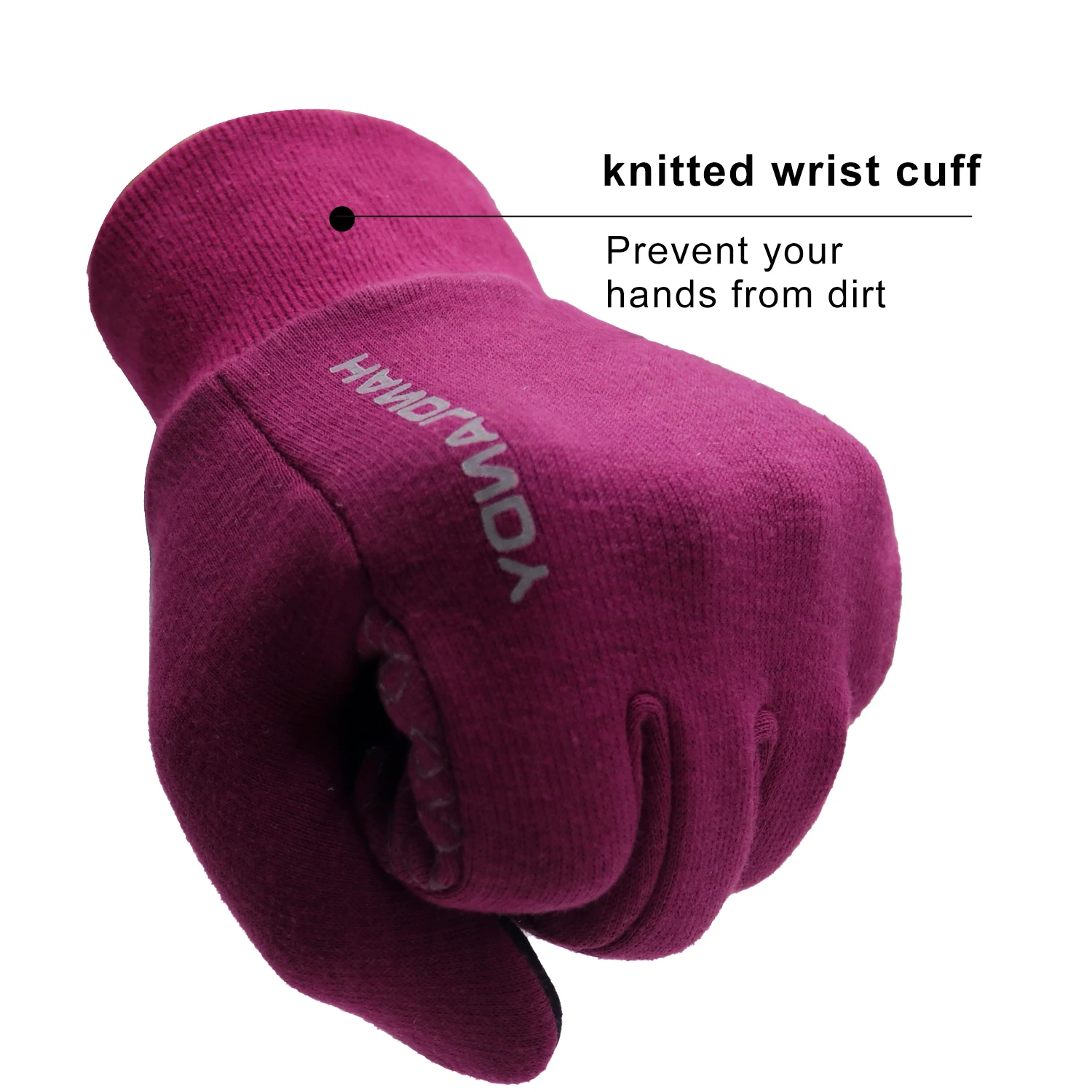 HANDLANDY pink winter outdoor activities running touch screen cycle sports gloves