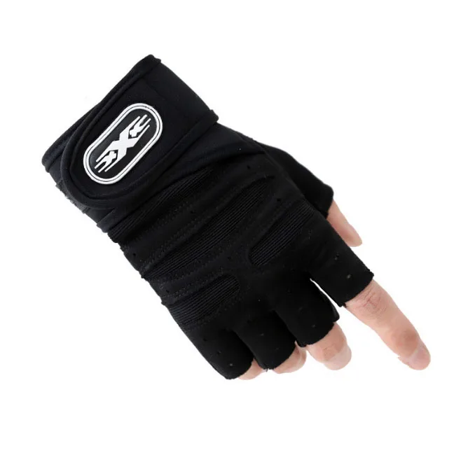 Outdoor Sports Gloves Motorcycle Weight Lifting Bicycle Half Finger Fitness Gloves Custom Half Finger Gloves