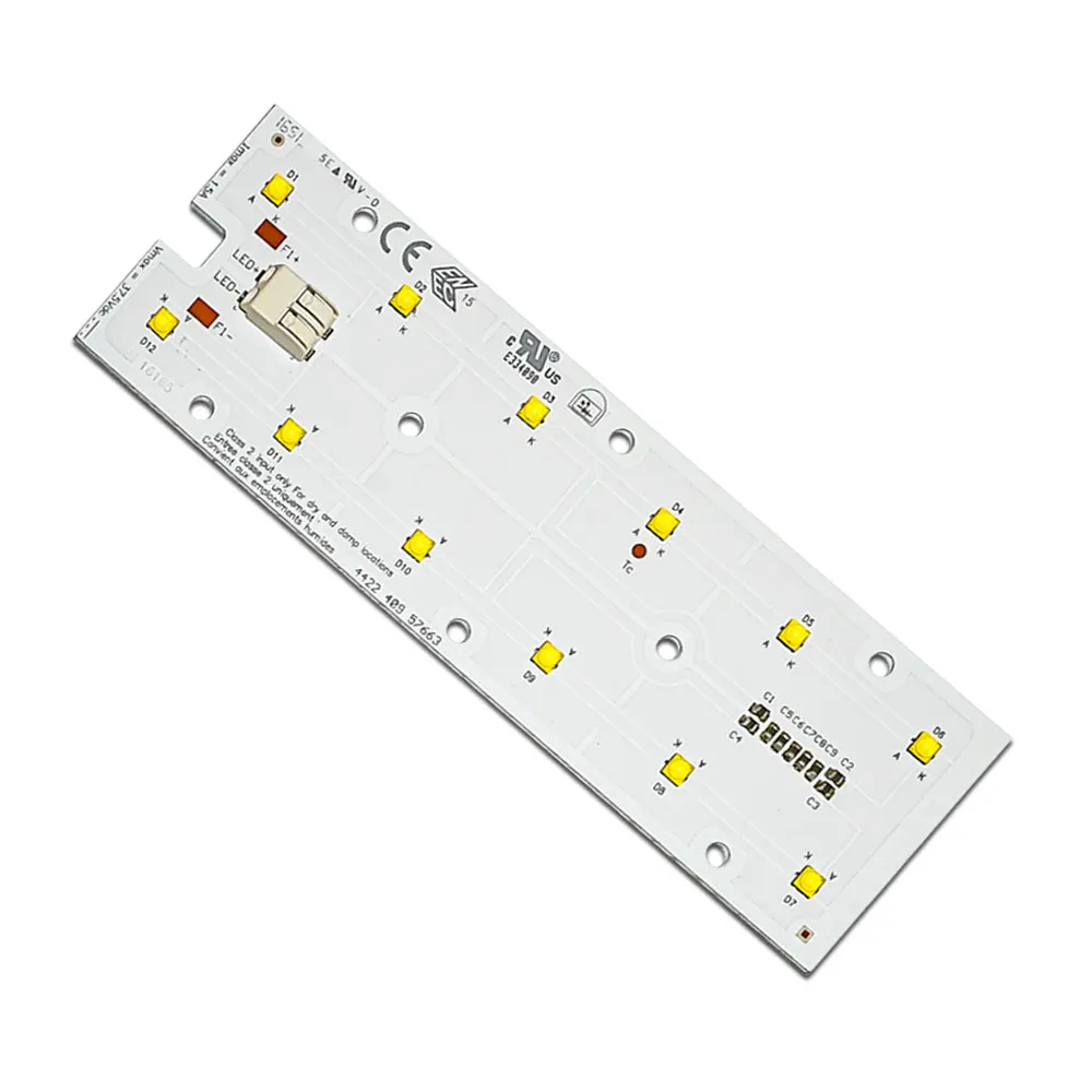 Поставка PCB ZHAGA наружный модуль с объективом оптики 2x6 SMD3535 160 лм/Вт PCBA освещения