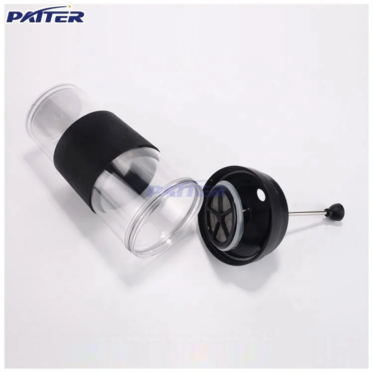 Large Colorful Disposable Plastic Cups with Charcoal Purifier Water Bottle Filter