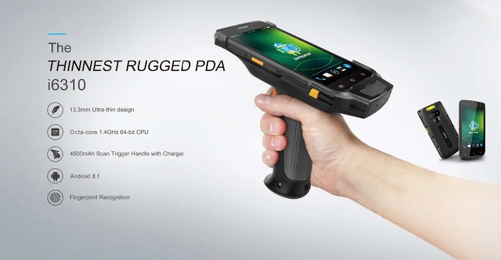 Industrial Mobile Computer Handheld Data Terminal RFID PDA Symbol Reader with Wireless Barcode Scanner Pdas