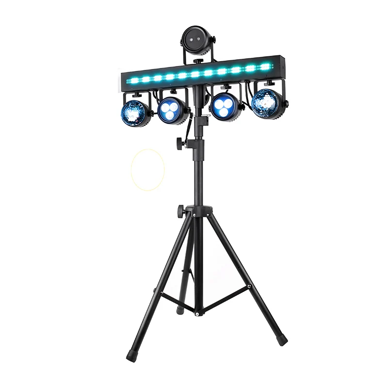Dj Light Equipment System Party Bar Led Disco Gear 4music Effect Luces Para Discoteca With Stand