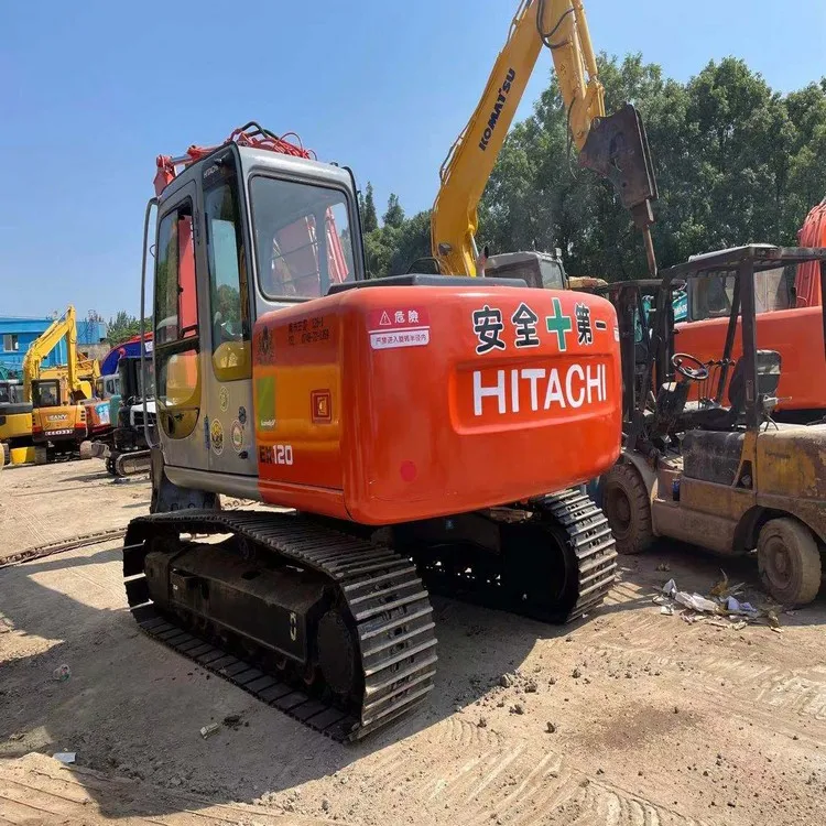 Used Hitachi Ex120-1 Ex120-2 Ex120-3 Ex120-5 12 ton Track Excavator, Hitachi Ex120-5 Digger