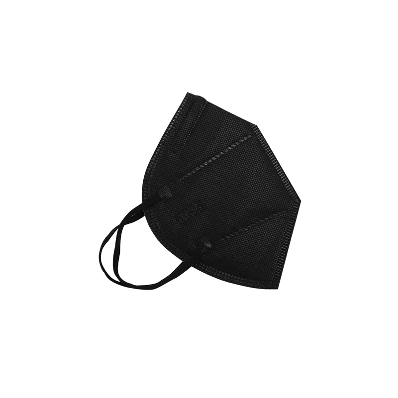Китай производитель 5-слойные фанерные Анти-пыль одноразовые черные Kn95 Складная